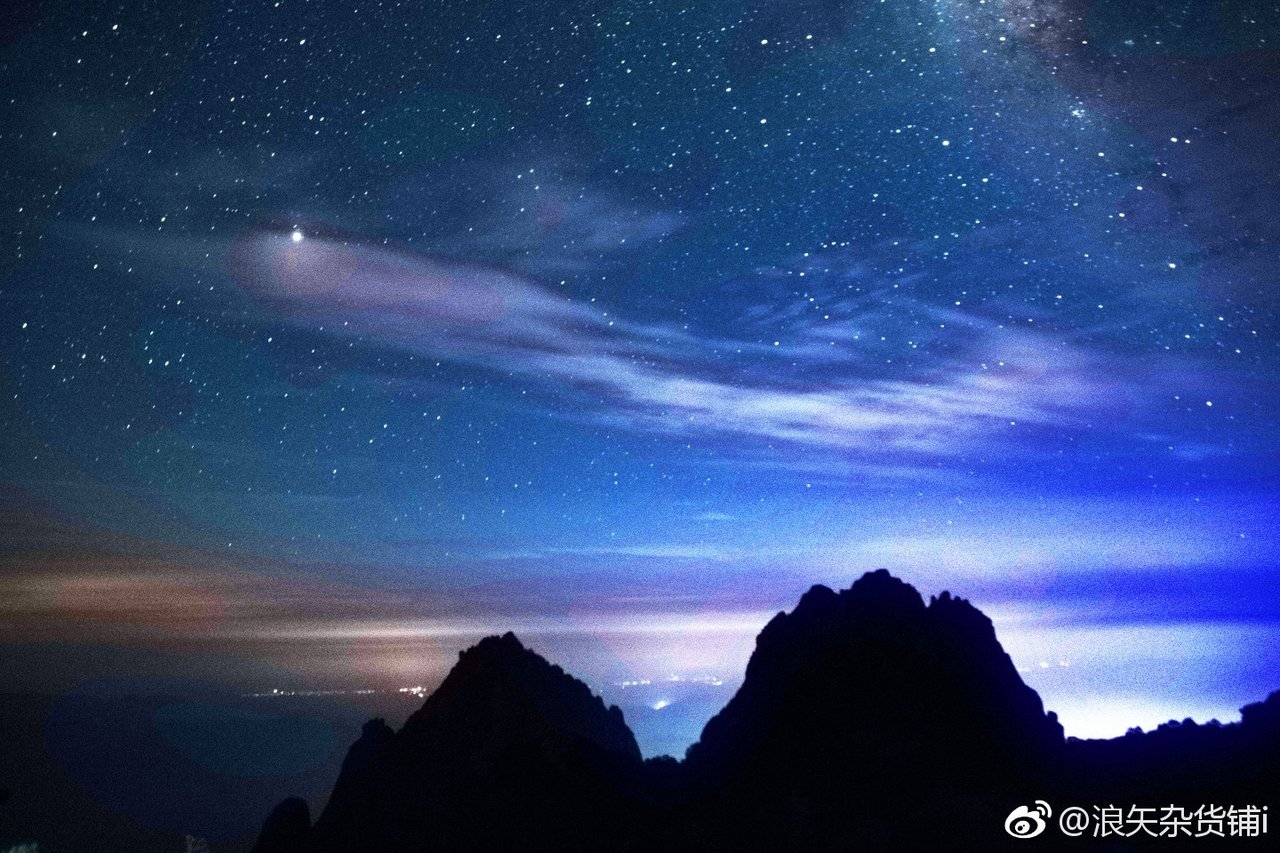 光明顶 · 看日出与云海的第一平台